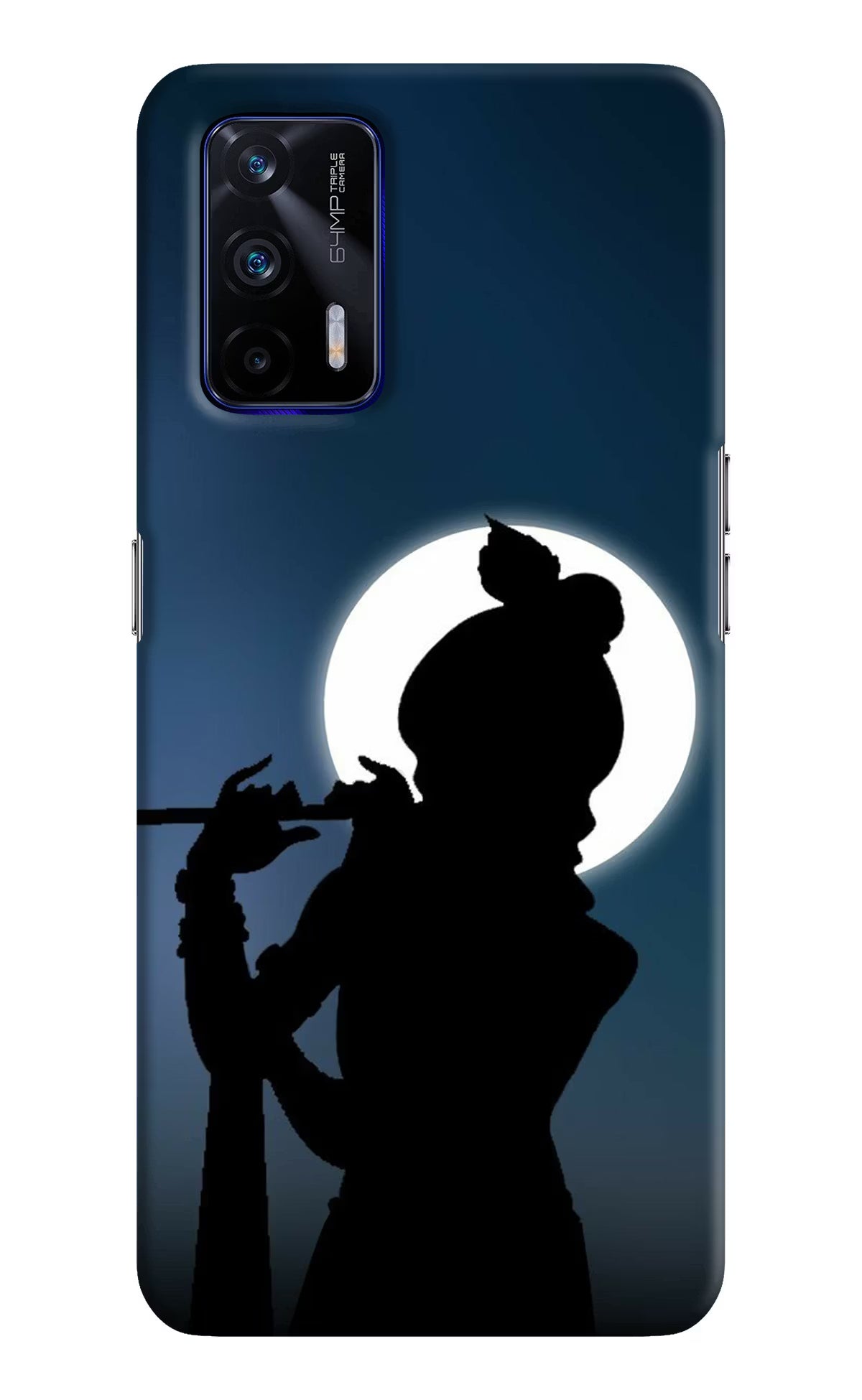 Shri Krishna Silhouette Realme GT 5G Hard Case Back Cover by Casekaro