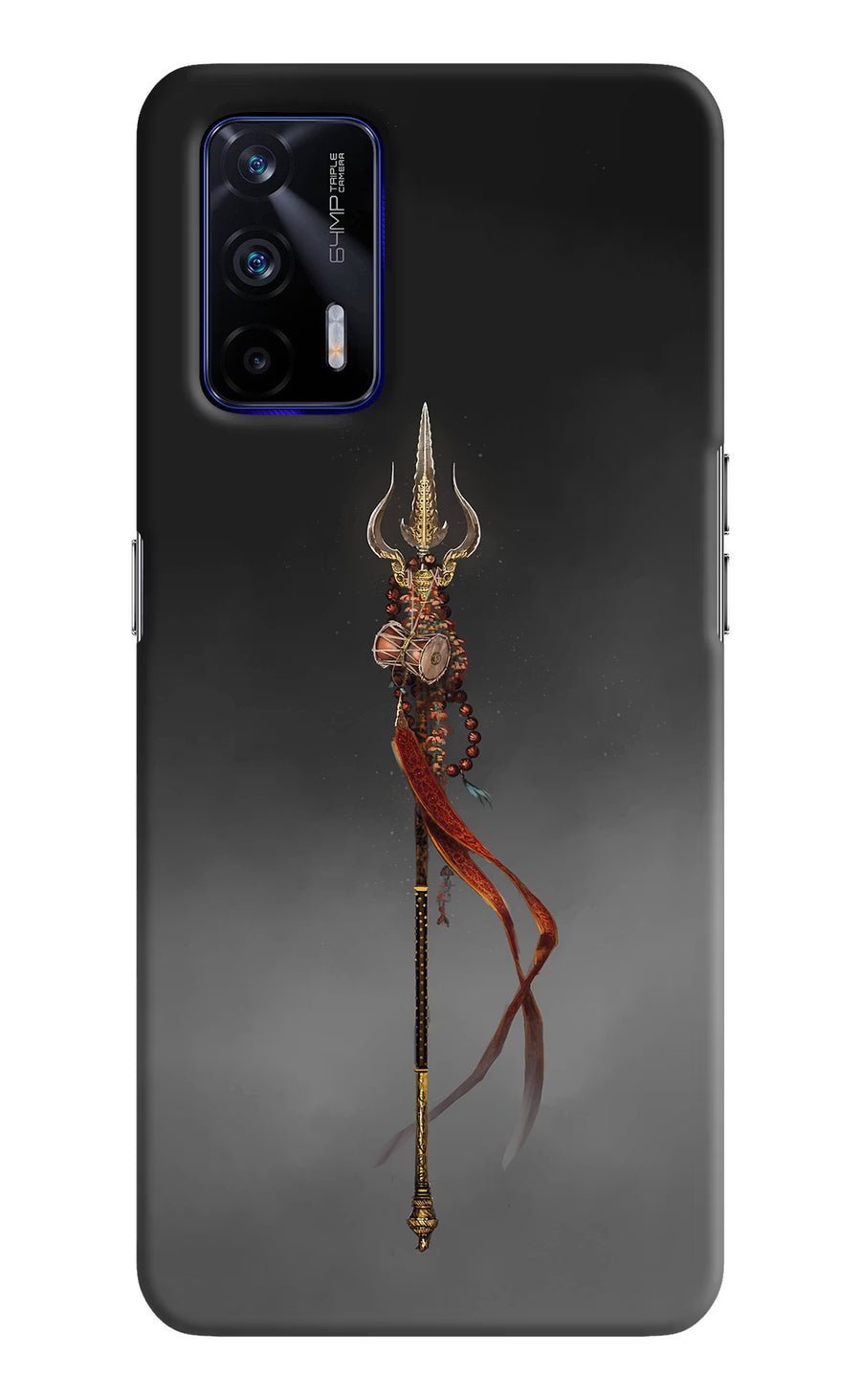 Shiv Trishul Realme GT 5G Back Cover, Hard case