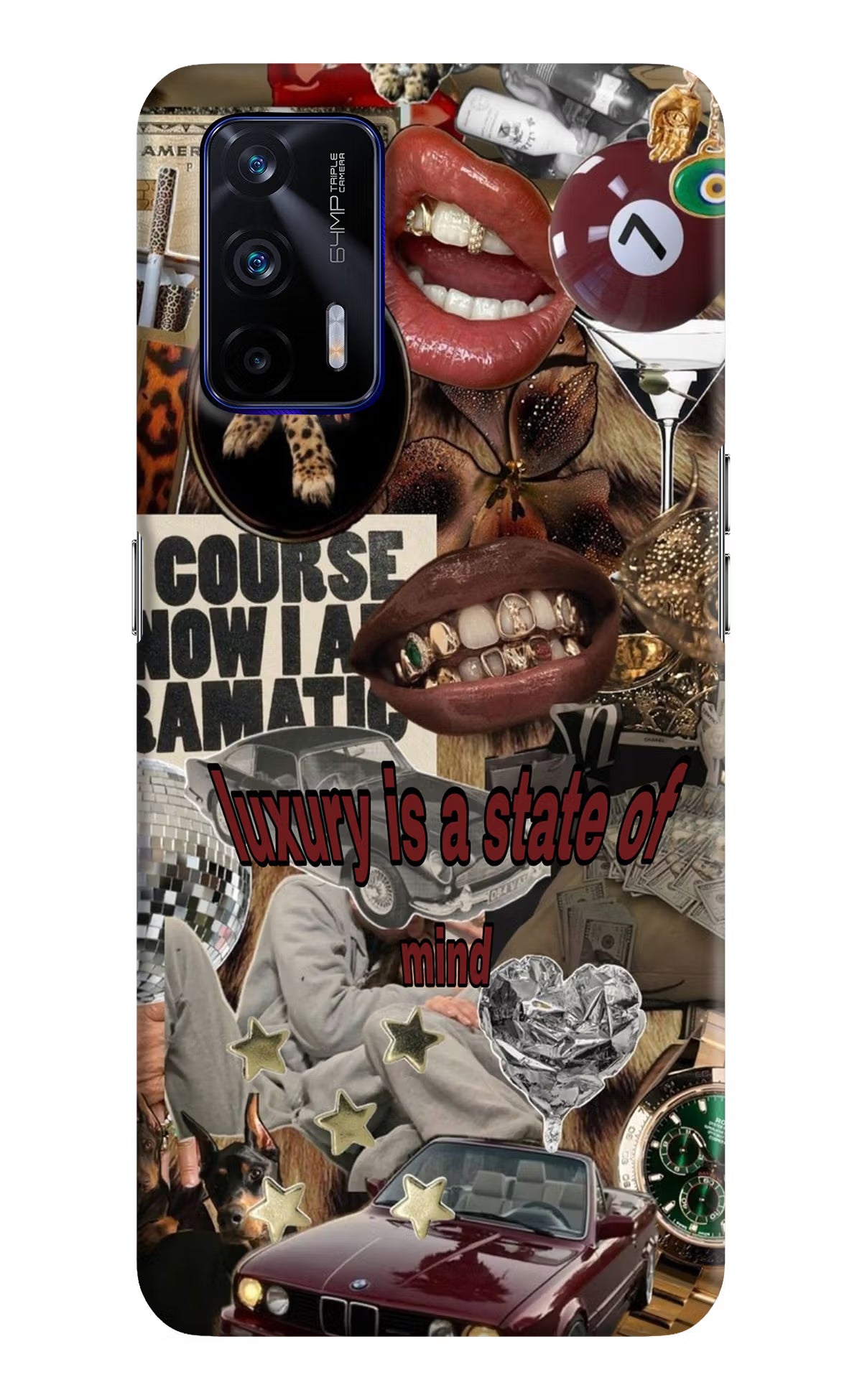 Luxury Realme GT 5G Hard Case Back Cover by Casekaro