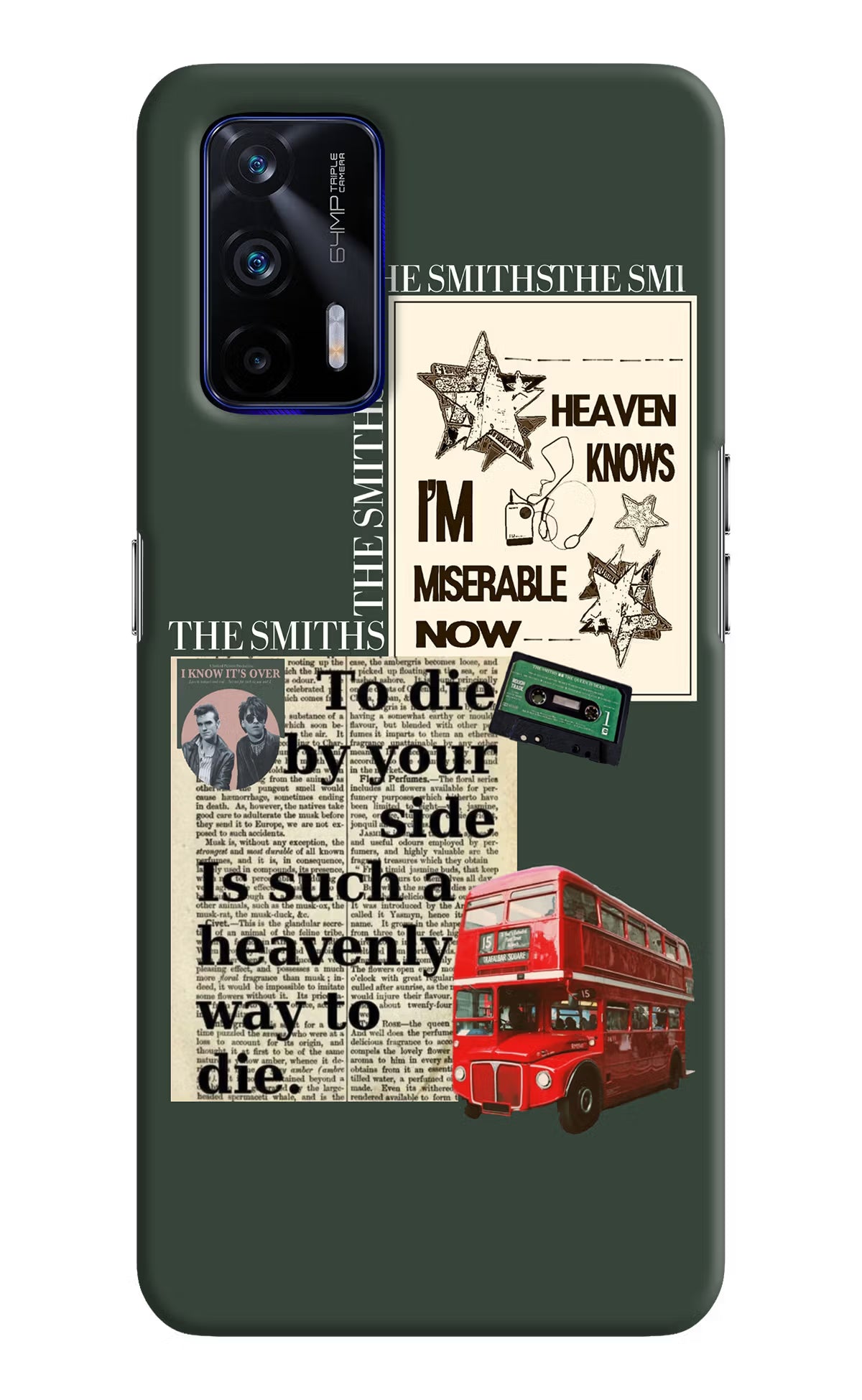 The Smiths Realme GT 5G Hard Case Back Cover by Casekaro