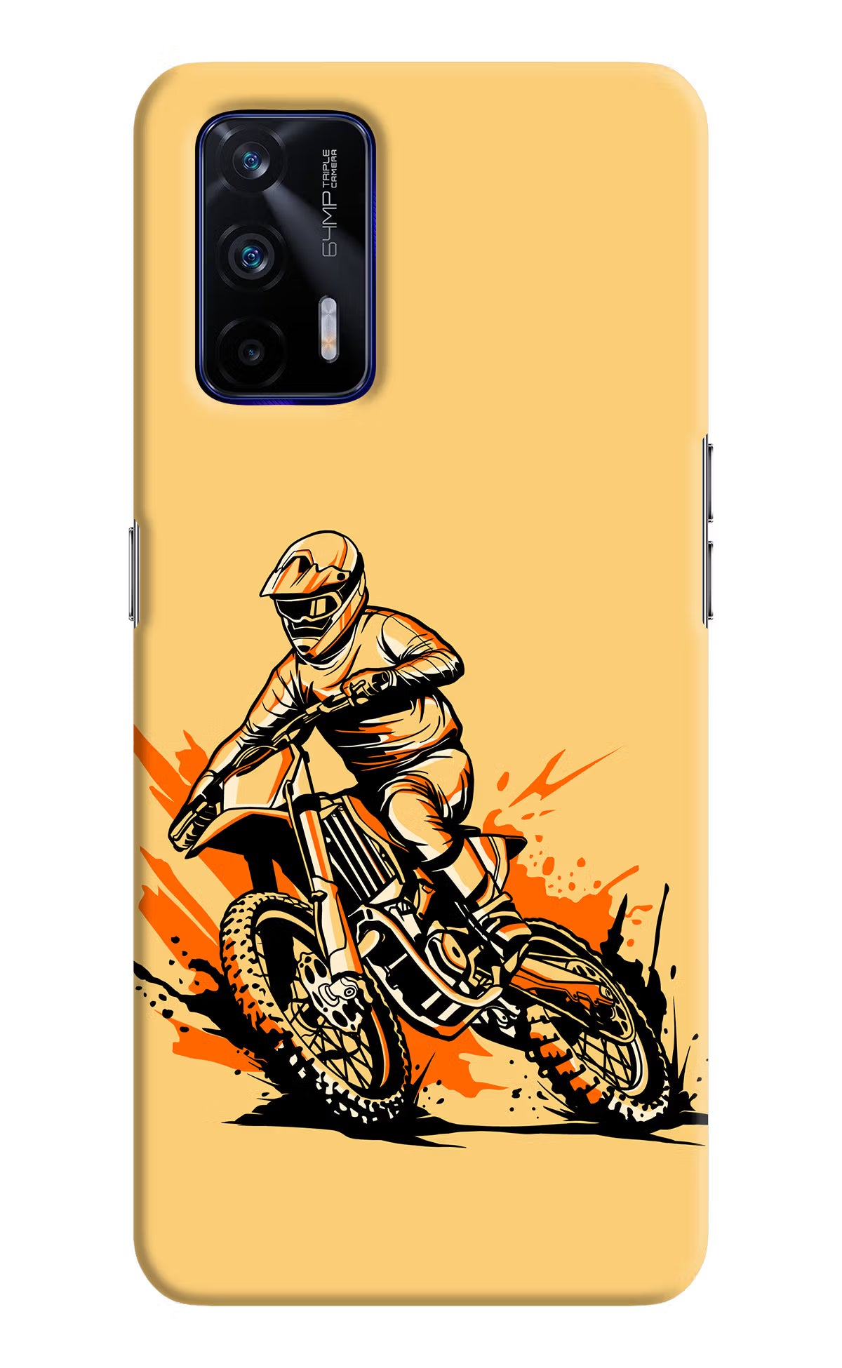 Off-Road Fury Realme GT 5G Hard Case Back Cover by Casekaro