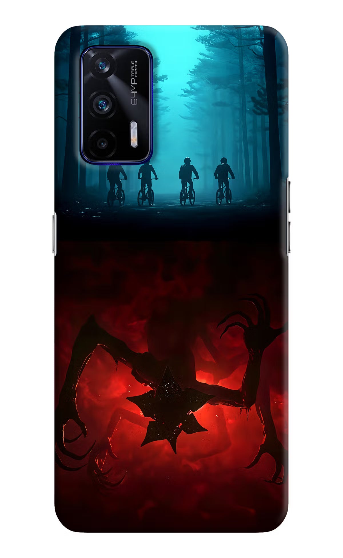 Ordinary Things Downside Up Realme GT 5G Hard Case Back Cover by Casekaro