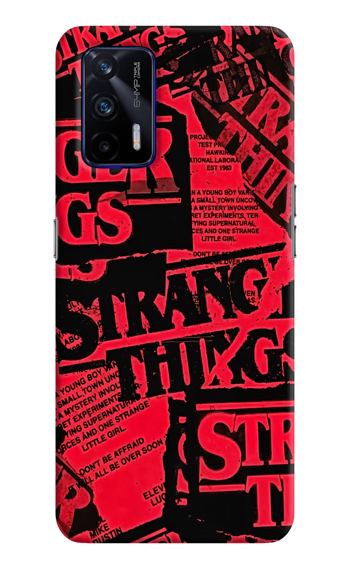Ordinary Things Realme GT 5G Hard Case Back Cover by Casekaro