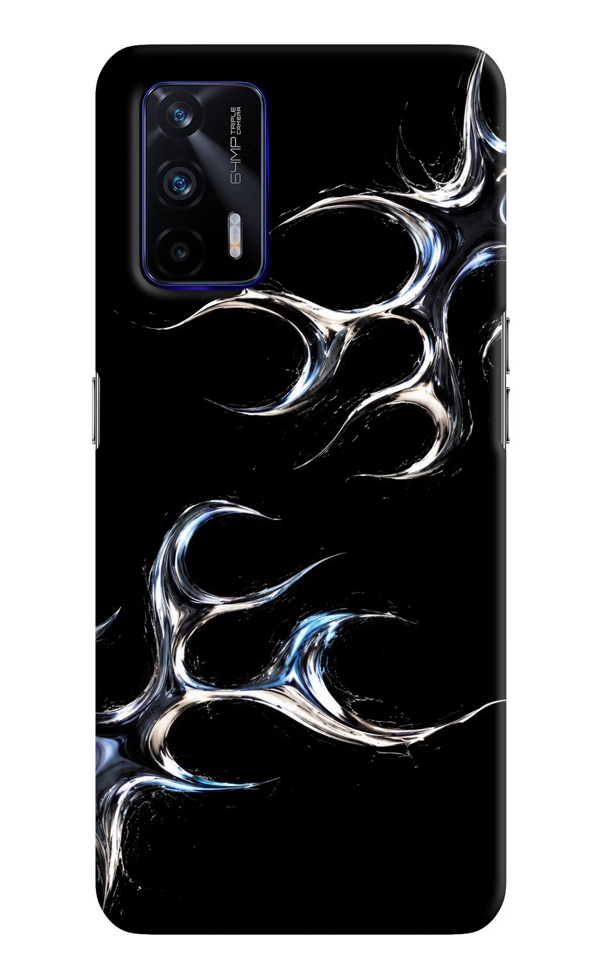Chrome Tribal Realme GT 5G Hard Case Back Cover by Casekaro
