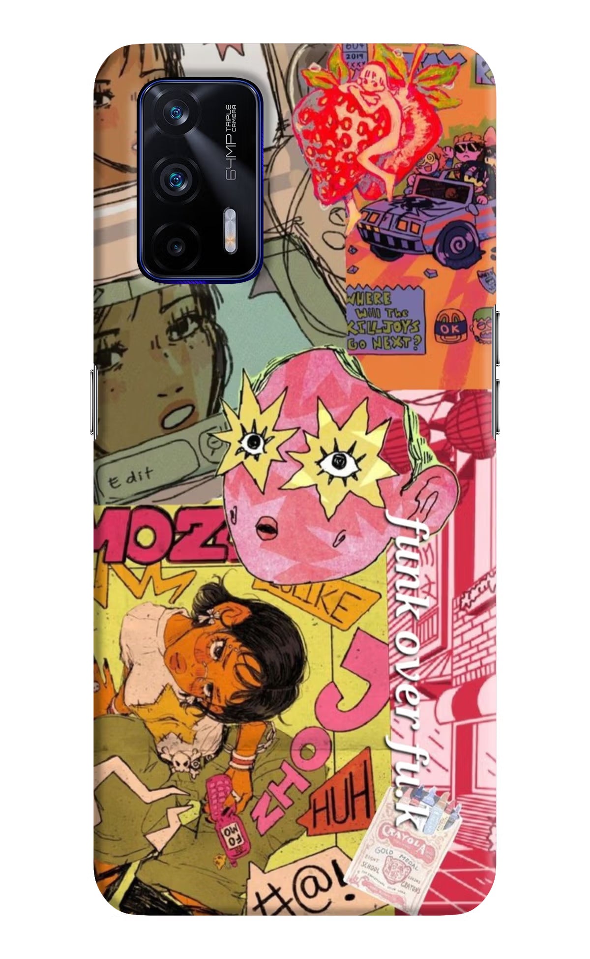 Funkover Realme GT 5G Back Cover