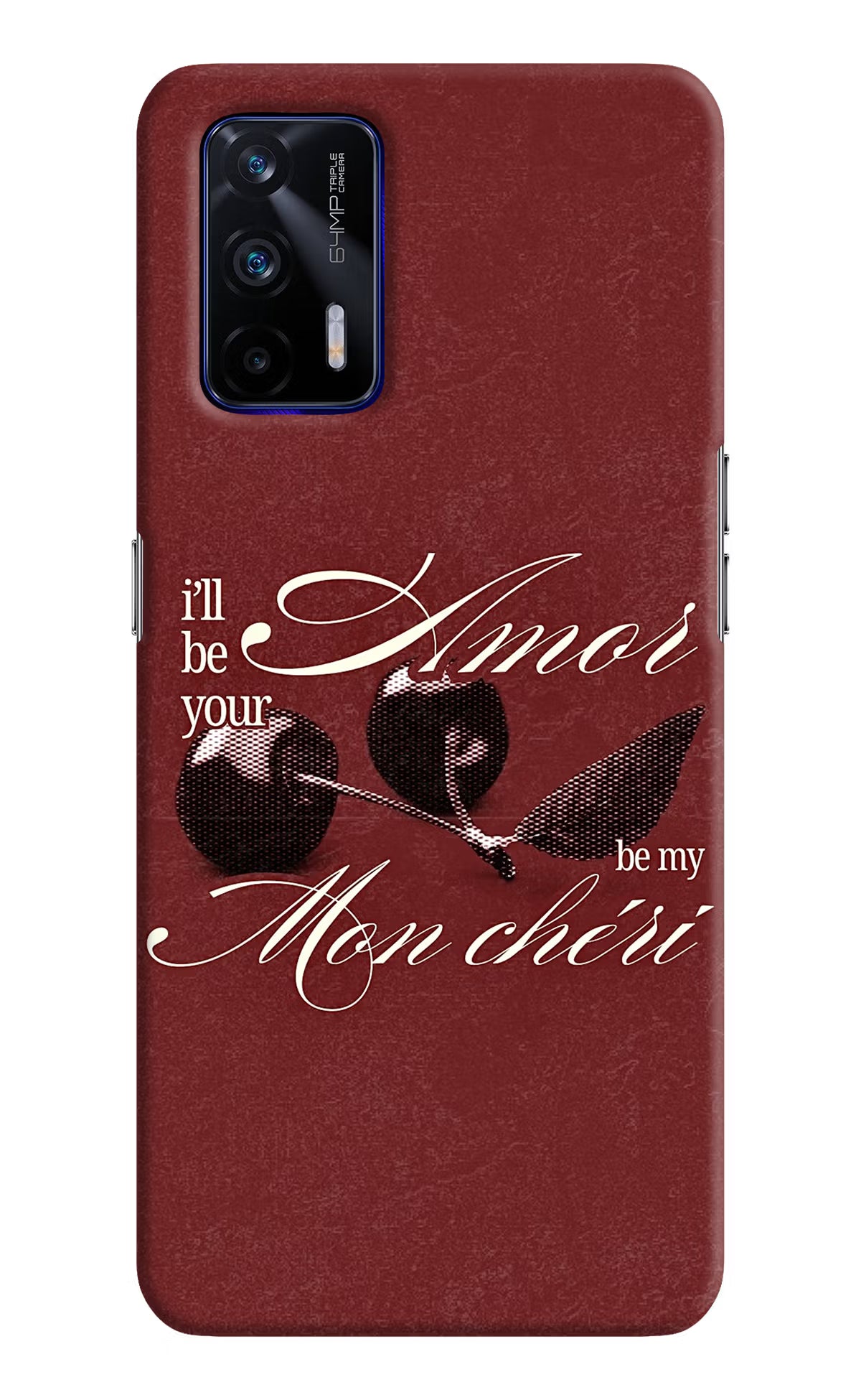 Velvet Cherry Realme GT 5G Back Cover