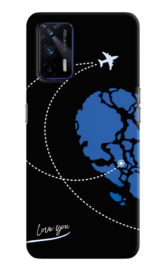 Love Orbit Realme GT 5G Hard Case Back Cover by Casekaro