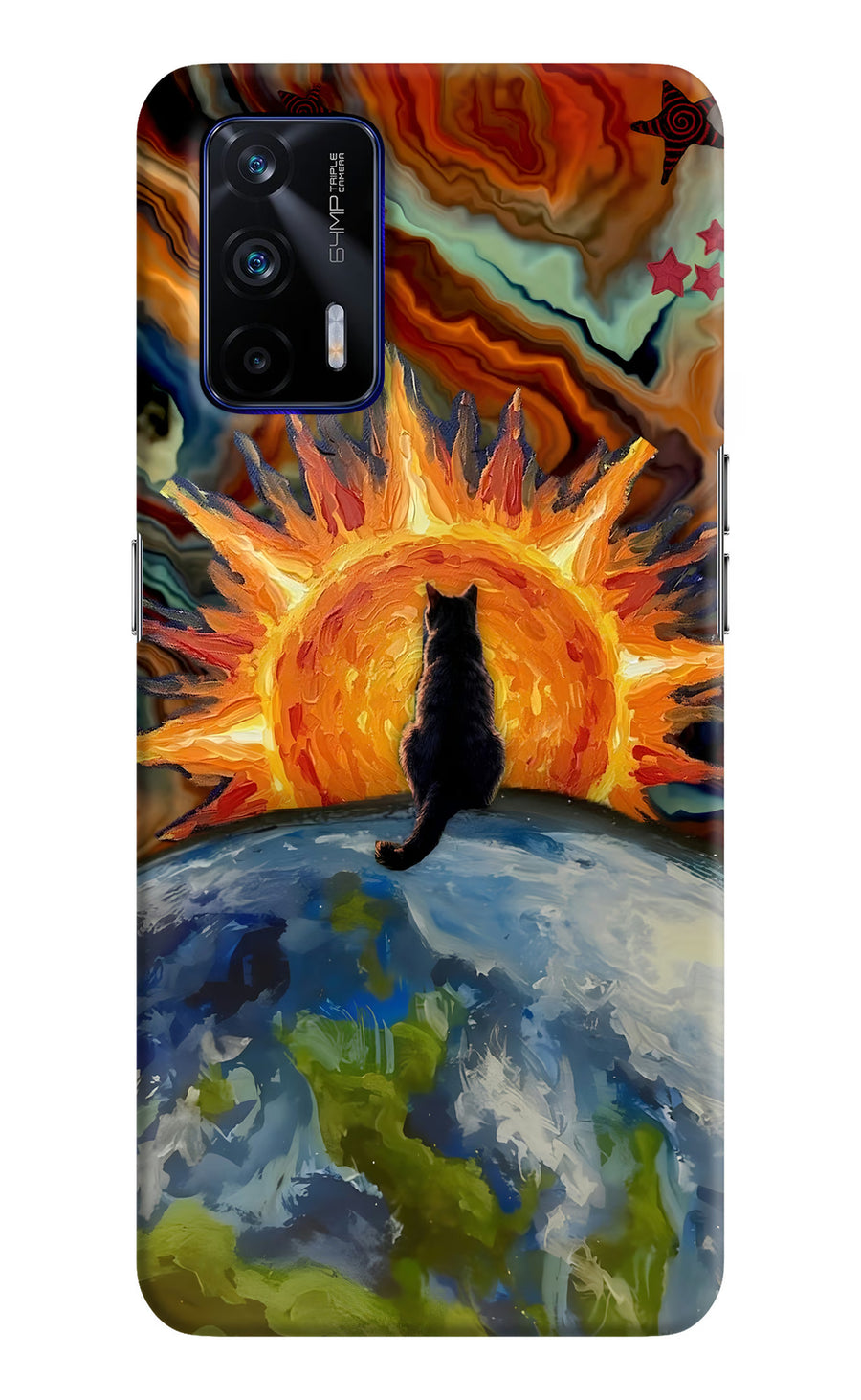 Sunrise Beyond Realme GT 5G Back Cover, Hard case