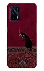Midnight Cat Realme GT 5G Back Cover