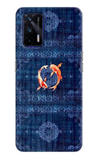 Koi Blue Realme GT 5G Back Cover