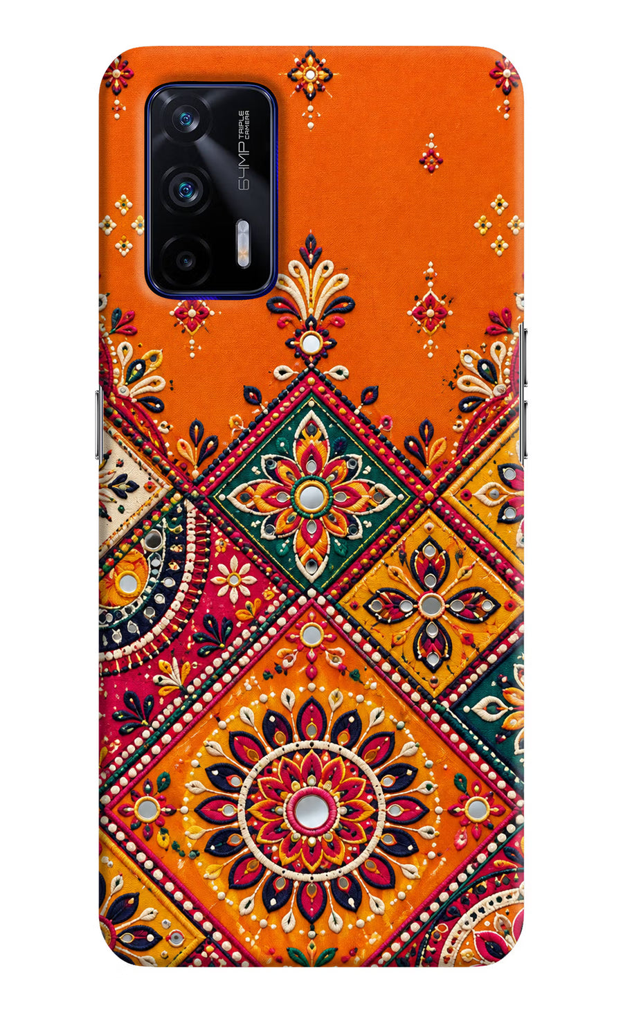 Kutch Glow Realme GT 5G Back Cover, Hard case