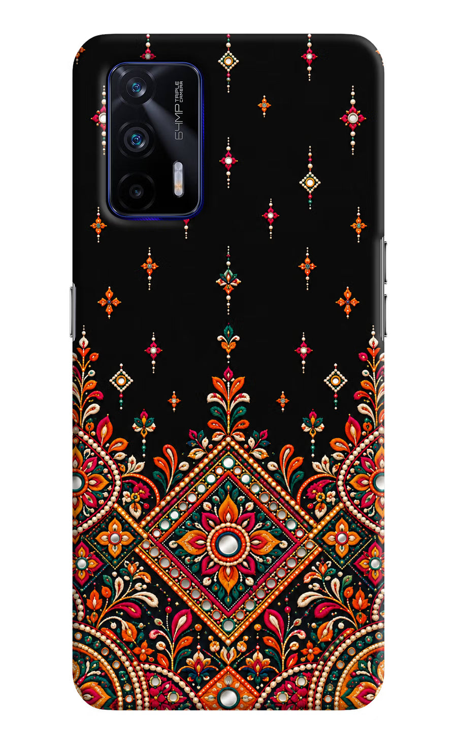 Noir Mehfil Realme GT 5G Back Cover, Hard case