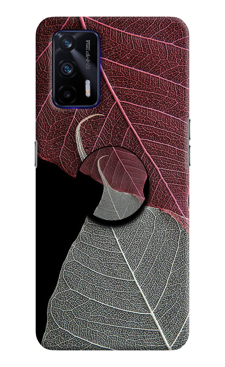 Leaf Pattern Realme GT 5G Pop Case, Hard case
