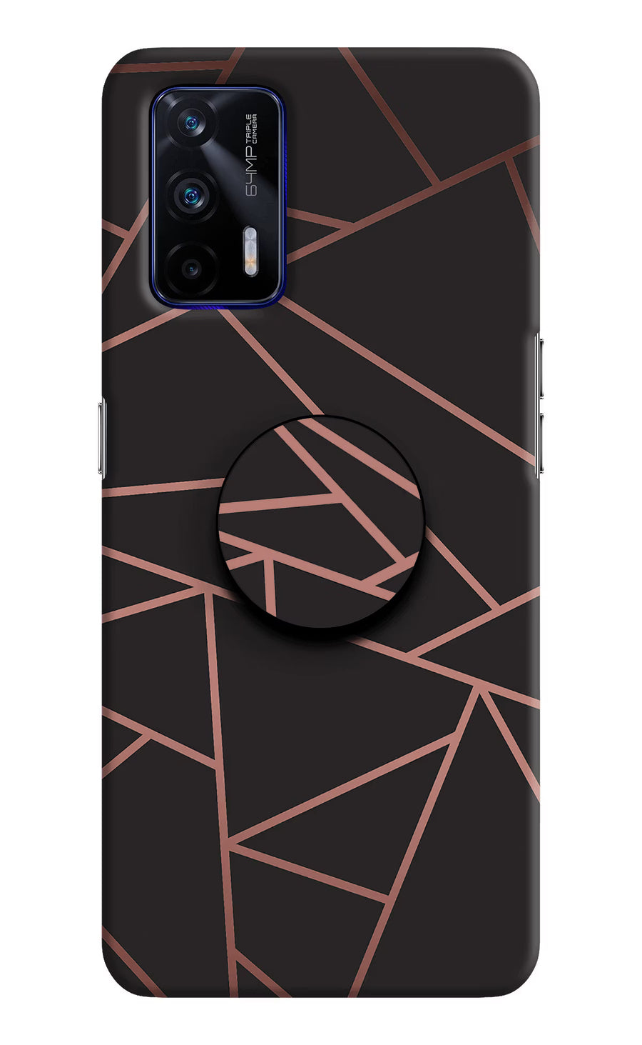 Geometric Pattern Realme GT 5G Pop Case, Hard case