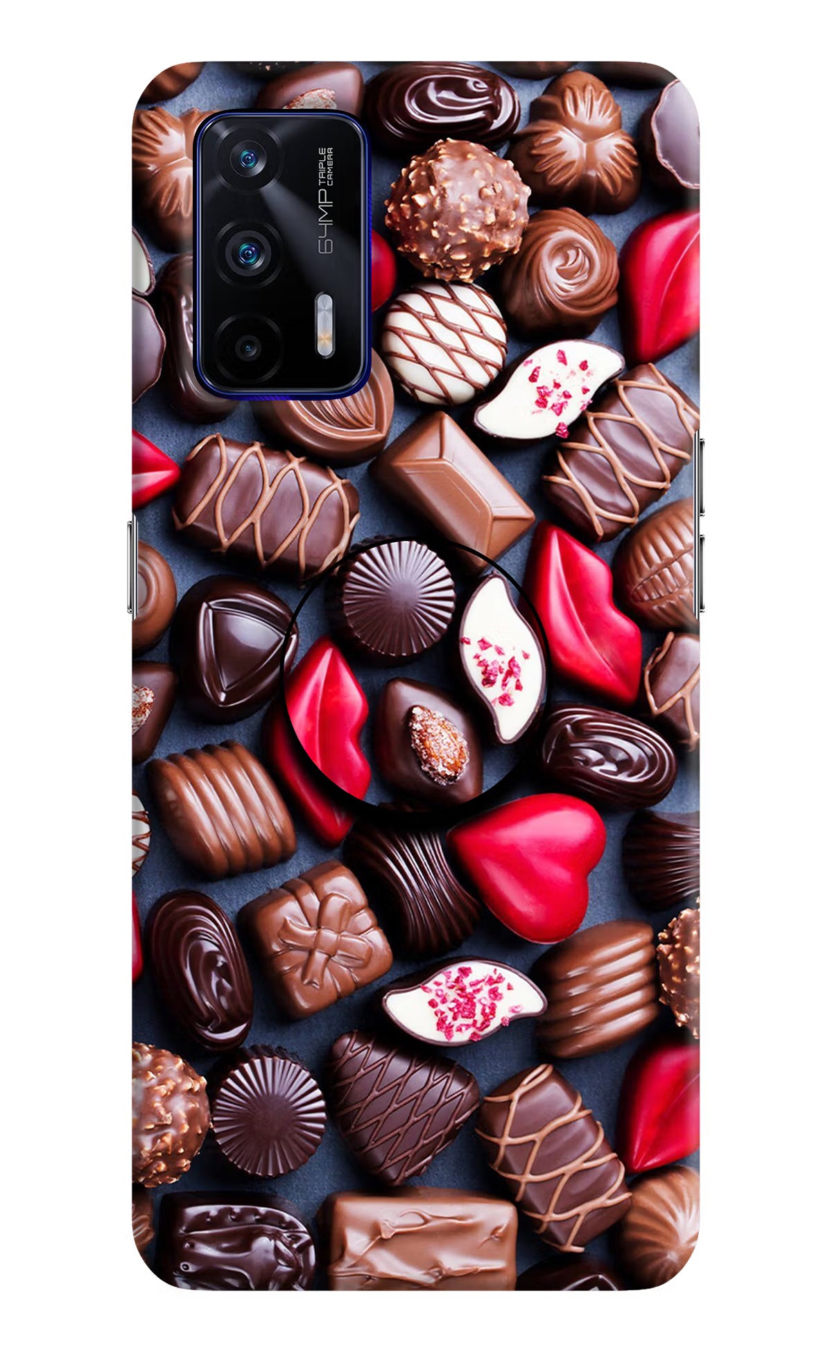 Chocolates Realme GT 5G Pop Case by Casekaro