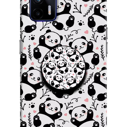 Cute Panda Realme GT 5G Pop Case by Casekaro