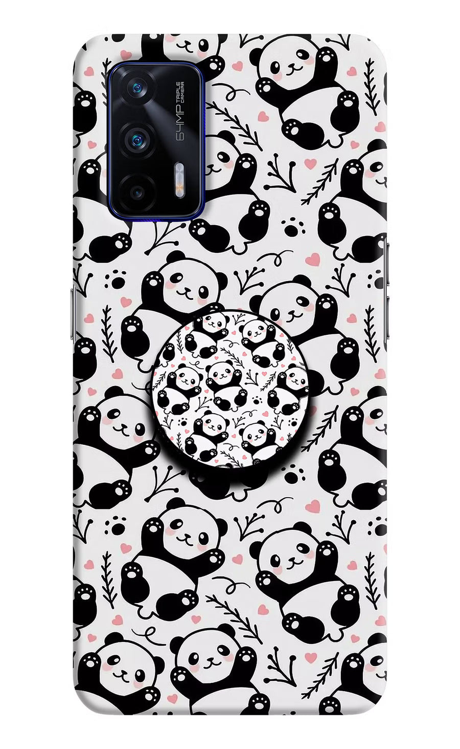 Cute Panda Realme GT 5G Pop Case, Hard case