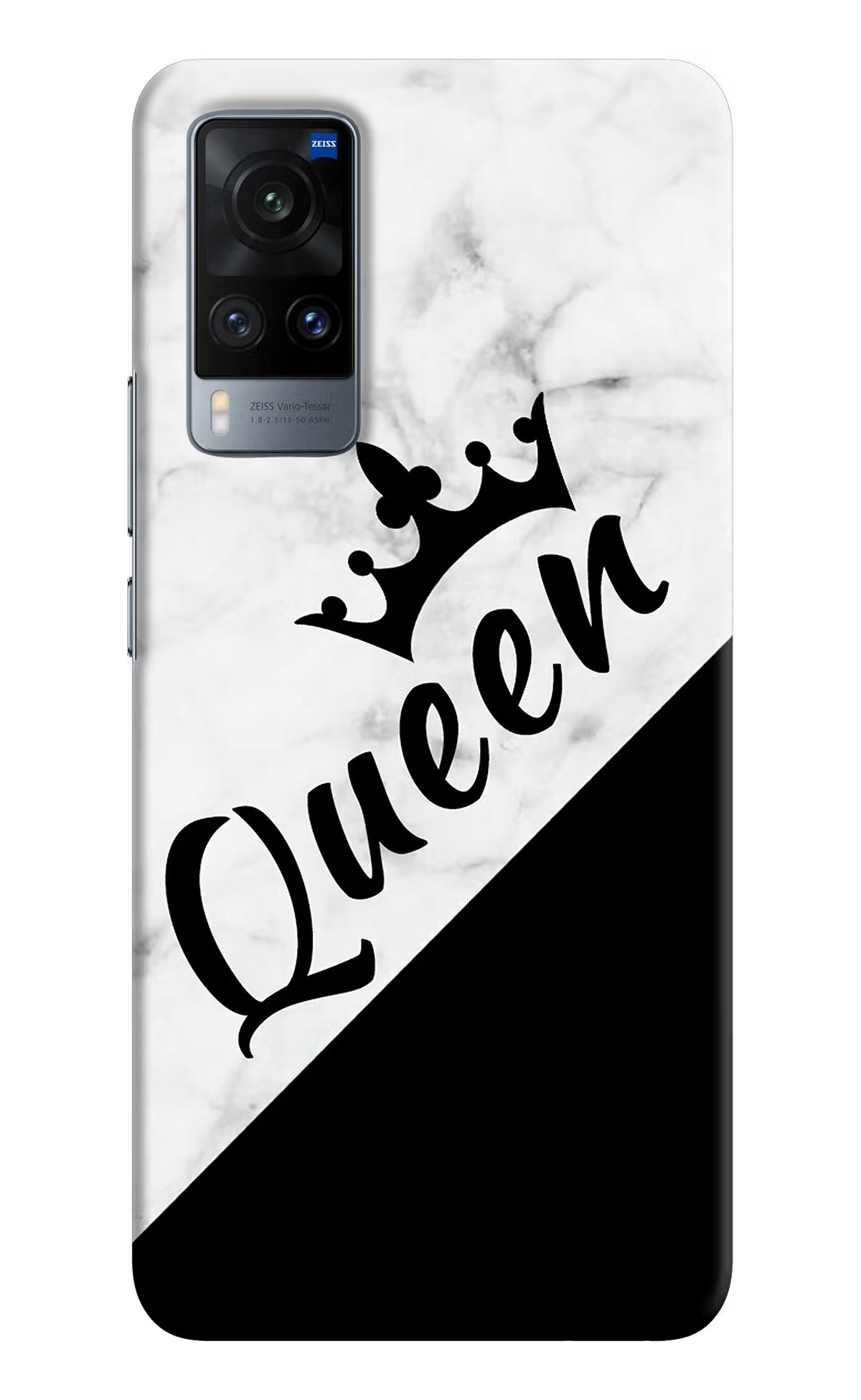 Queen Vivo X60 Hard Case Back Cover by Casekaro