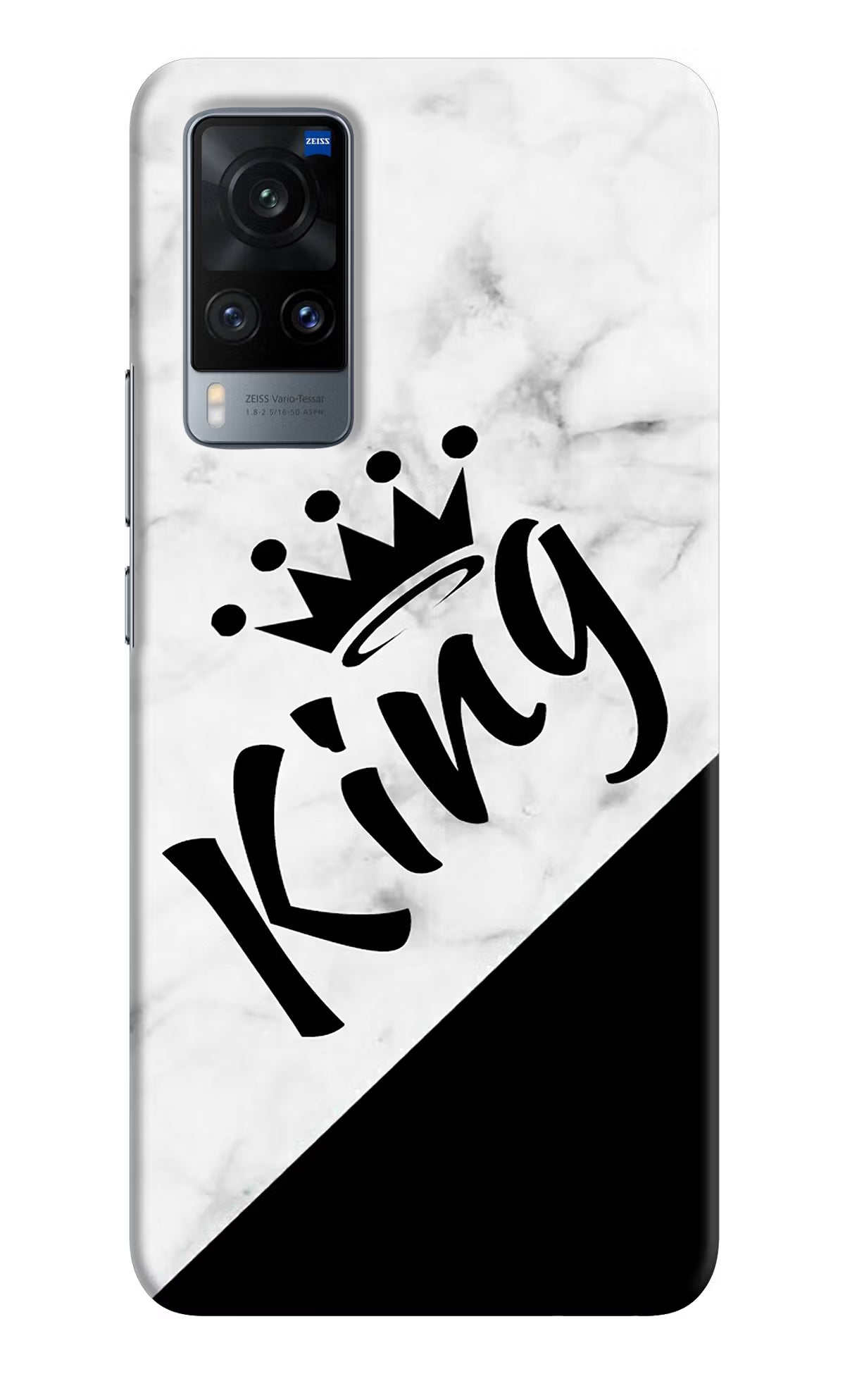 King Vivo X60 Hard Case Back Cover by Casekaro