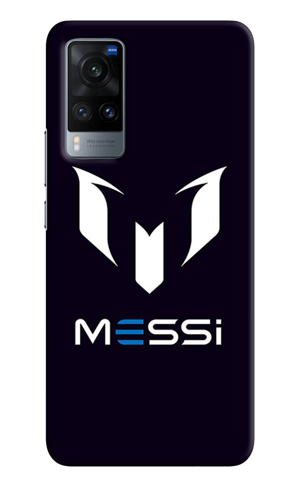 Messi Logo Vivo X60 Hard Case Back Cover by Casekaro