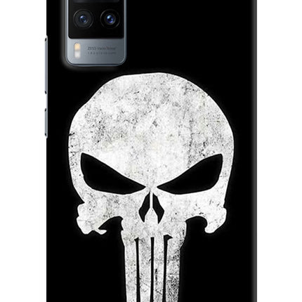 Punisher Skull Vivo X60 Hard Case Back Cover by Casekaro