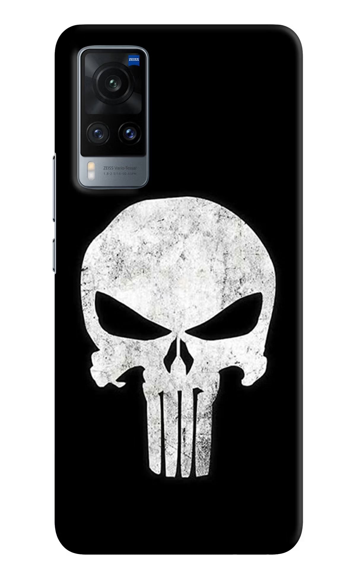Punisher Skull Vivo X60 Hard Case Back Cover by Casekaro