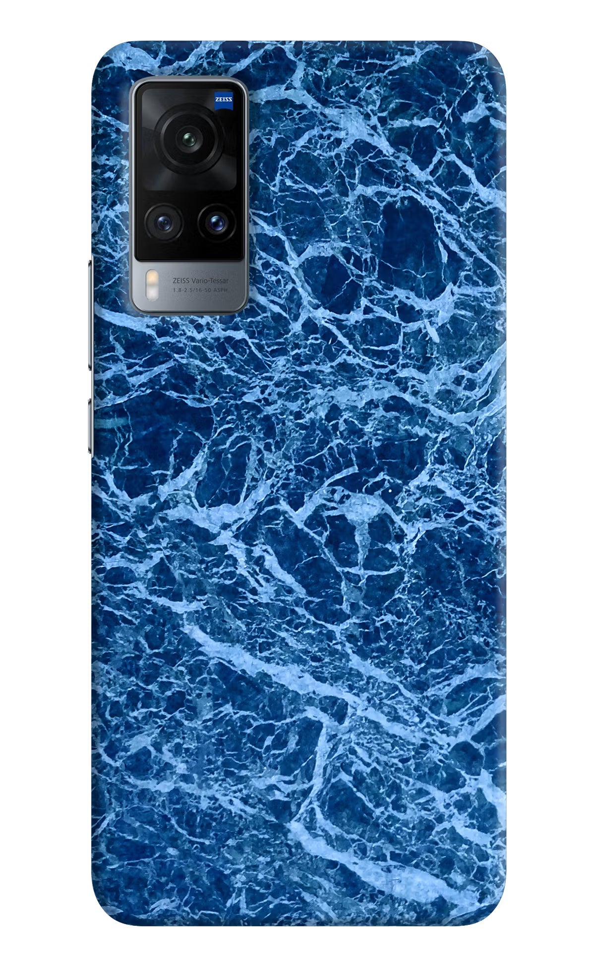 Blue Marble Vivo X60 Hard Case Back Cover by Casekaro