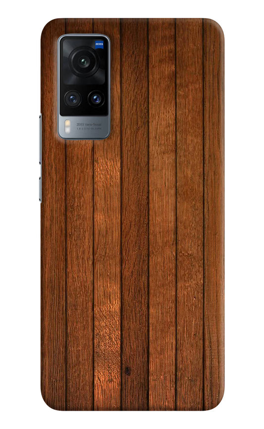 Wooden Artwork Bands Vivo X60 Hard Case Back Cover by Casekaro