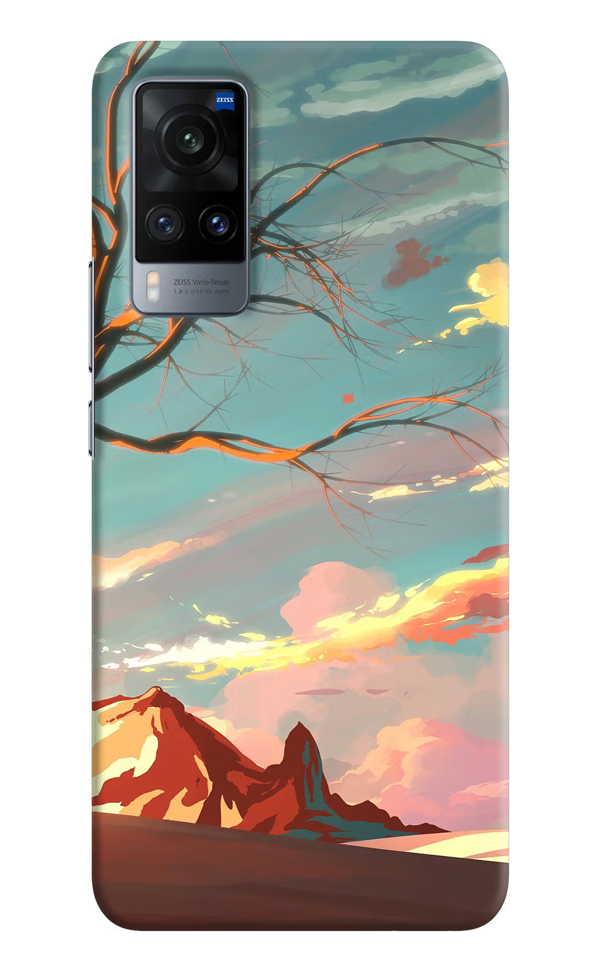 Scenery Vivo X60 Hard Case Back Cover by Casekaro