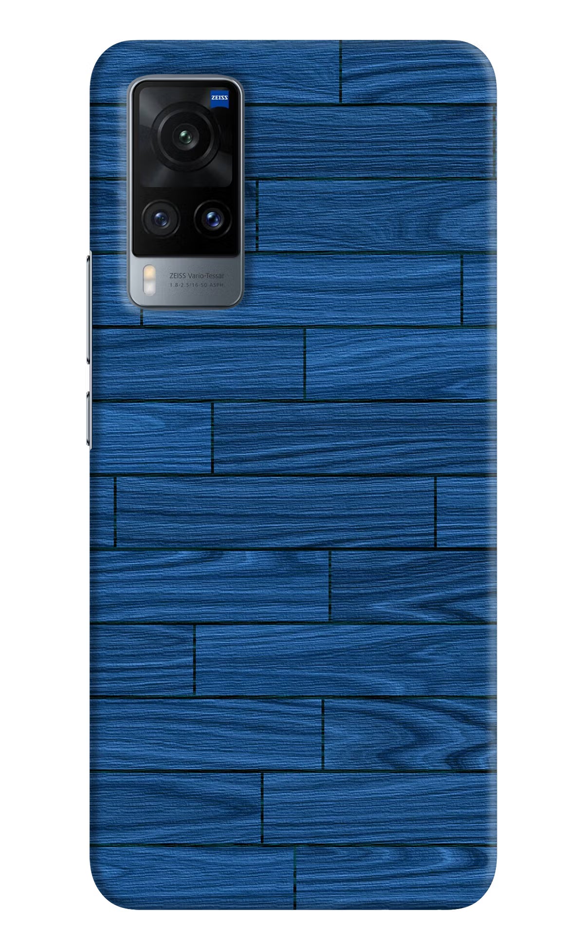 Wooden Texture Vivo X60 Hard Case Back Cover by Casekaro