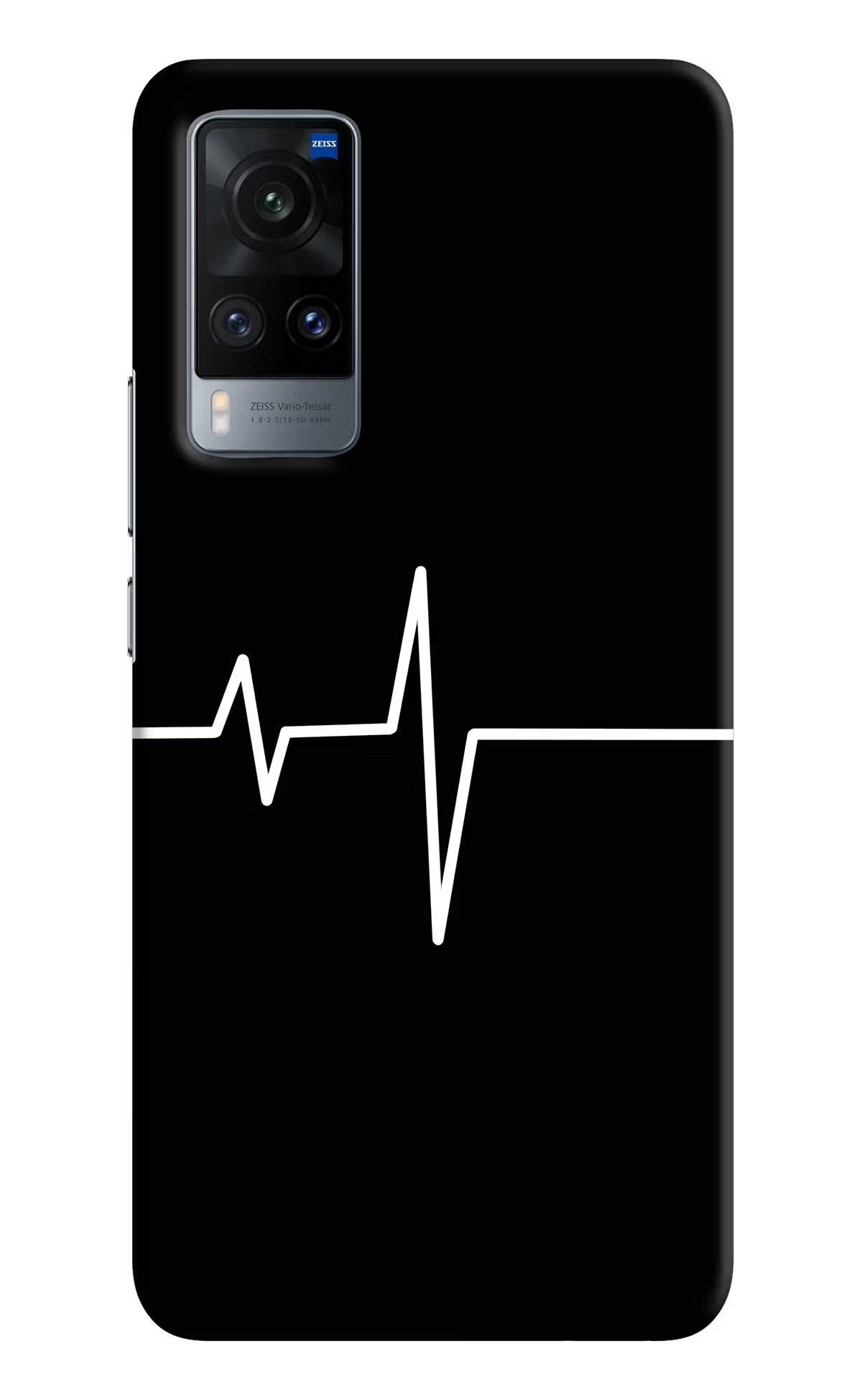 Heart Beats Vivo X60 Hard Case Back Cover by Casekaro