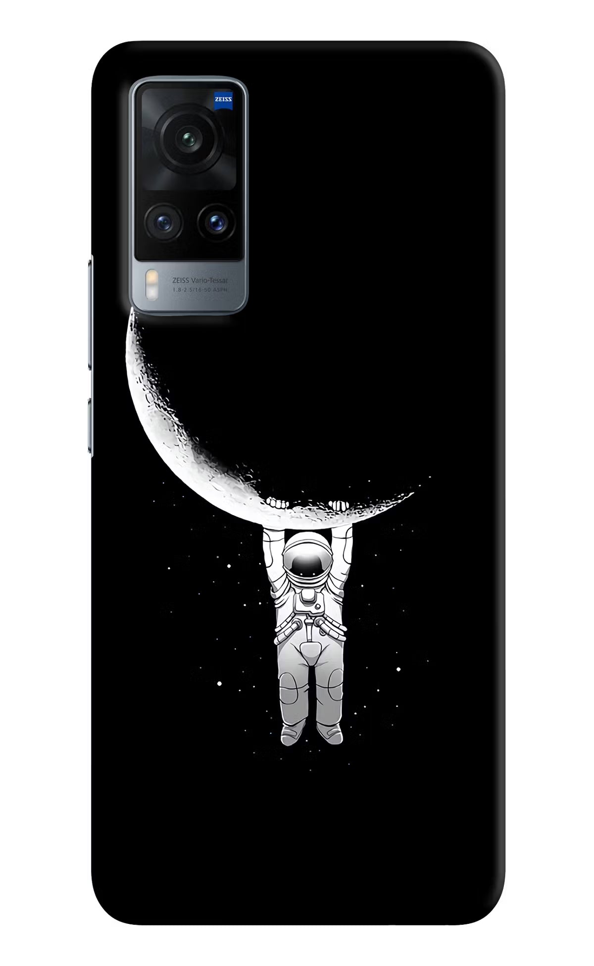 Moon Space Vivo X60 Hard Case Back Cover by Casekaro