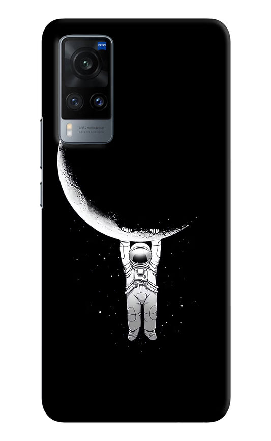 Moon Space Vivo X60 Hard Case Back Cover by Casekaro