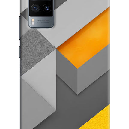 Abstract Vivo X60 Hard Case Back Cover by Casekaro
