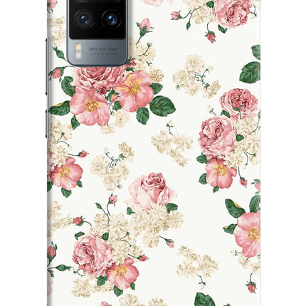 Flowers Vivo X60 Hard Case Back Cover by Casekaro