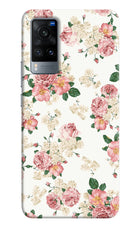 Flowers Vivo X60 Hard Case Back Cover by Casekaro