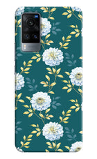 Flowers Vivo X60 Hard Case Back Cover by Casekaro