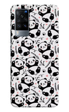 Cute Panda Vivo X60 Hard Case Back Cover by Casekaro