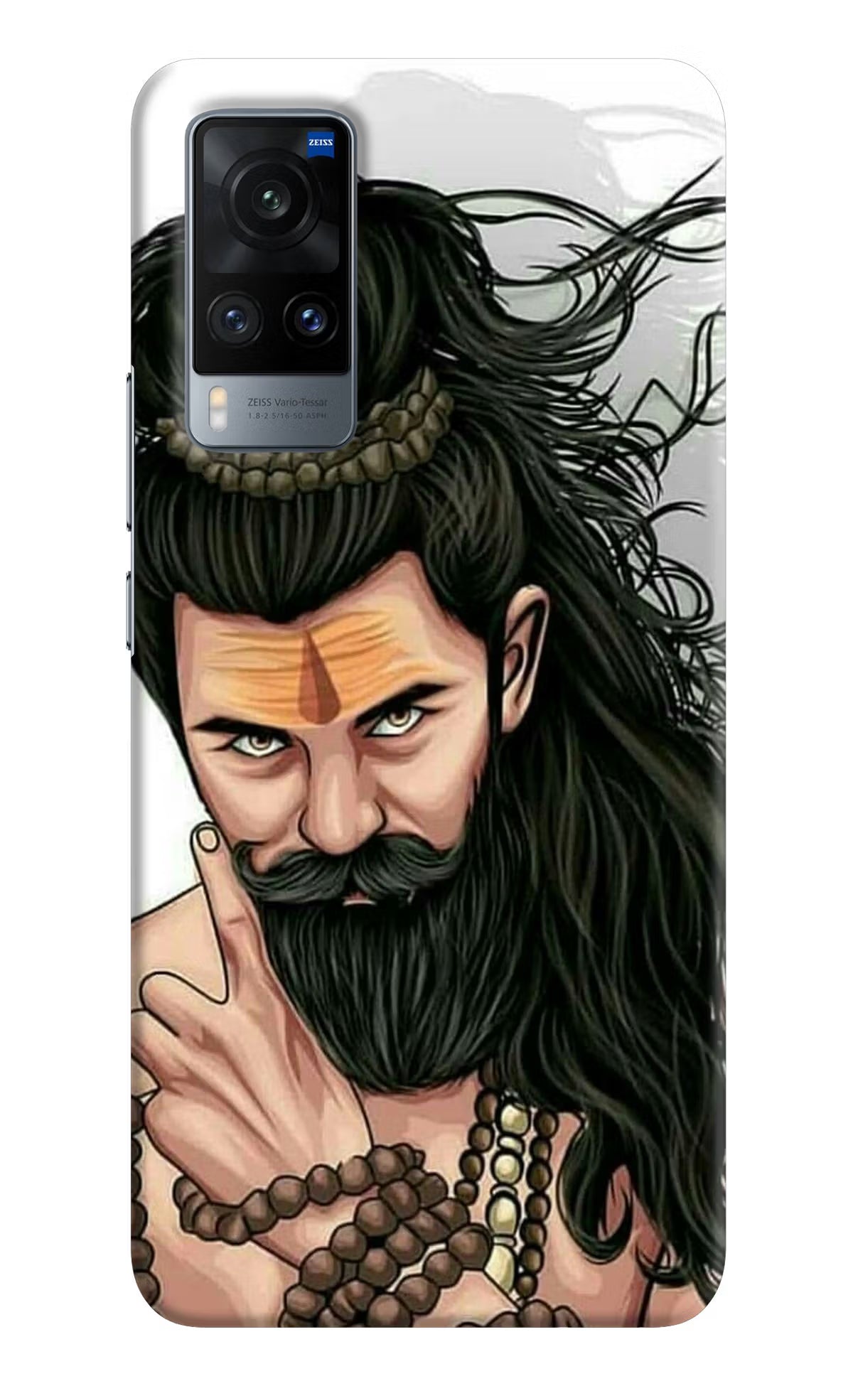 Mahadev Vivo X60 Hard Case Back Cover by Casekaro
