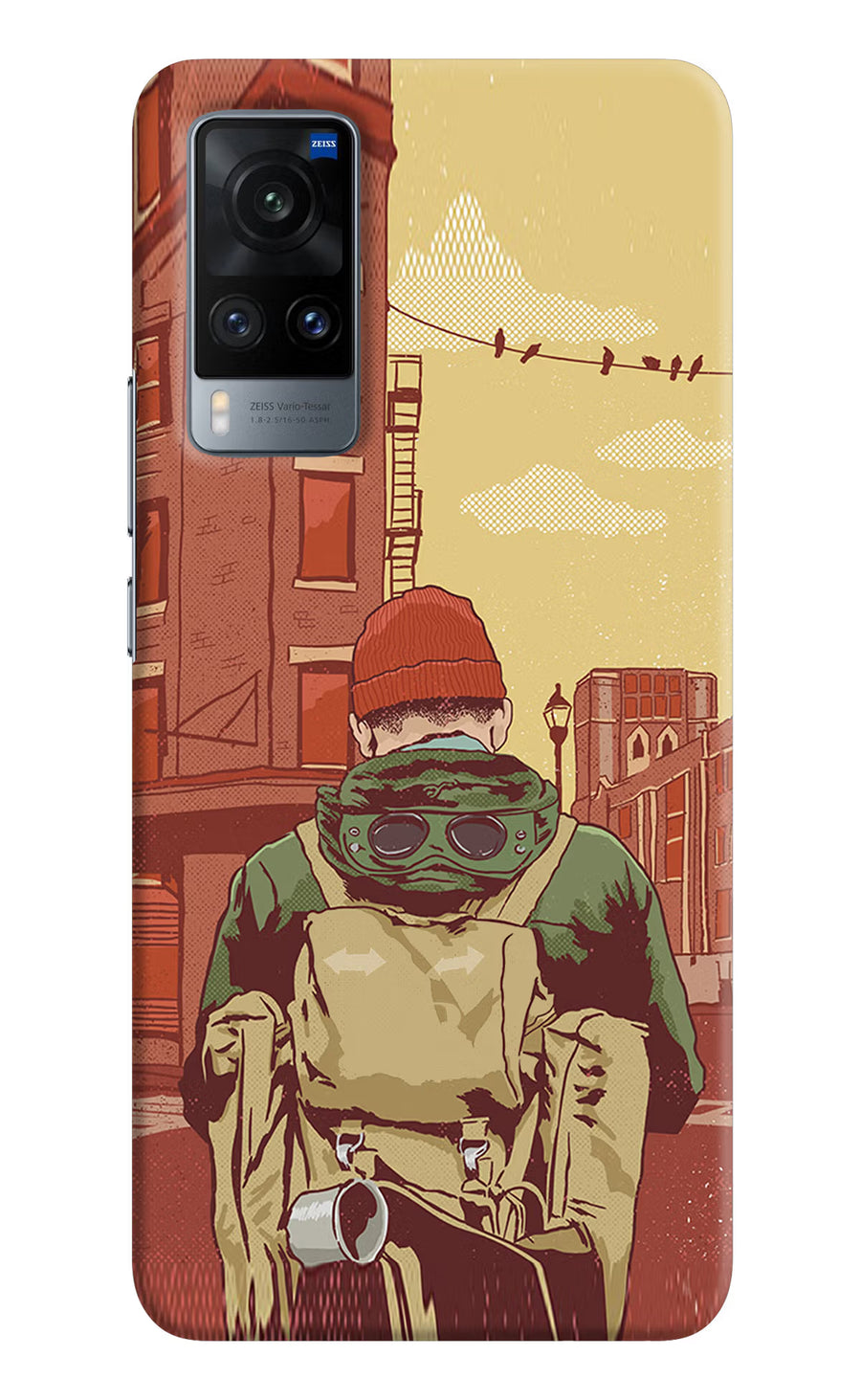 Adventurous Vivo X60 Back Cover, Hard case