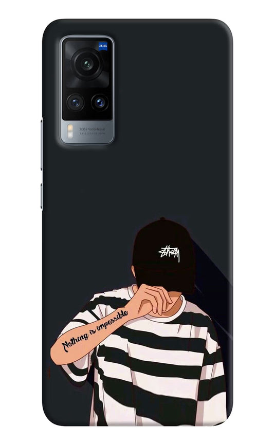 Aesthetic Boy Vivo X60 Hard Case Back Cover by Casekaro