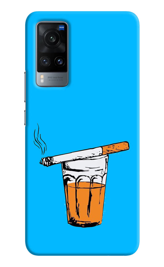 Chai Sutta Vivo X60 Hard Case Back Cover by Casekaro