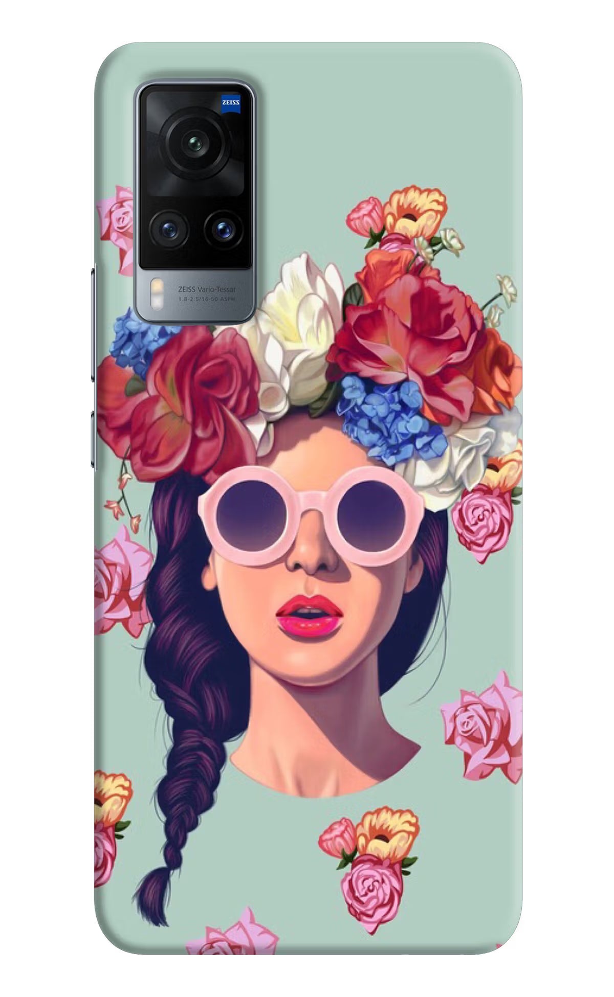 Pretty Girl Vivo X60 Hard Case Back Cover by Casekaro