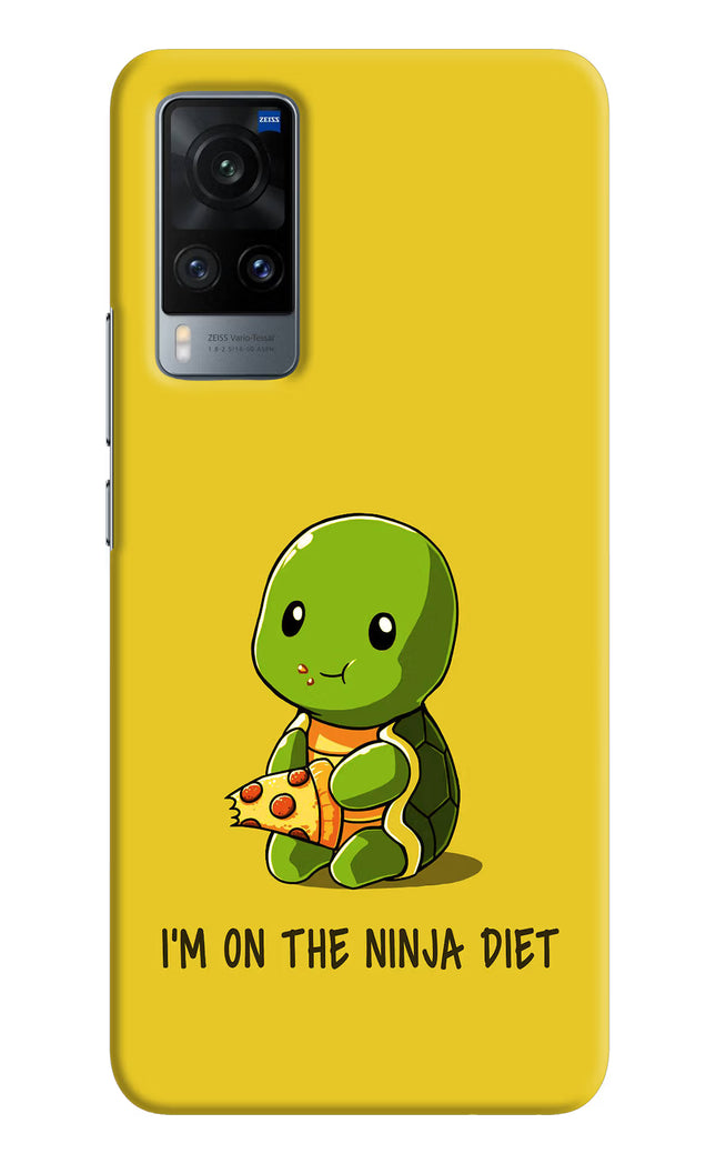I'm on Ninja Diet Vivo X60 Hard Case Back Cover by Casekaro