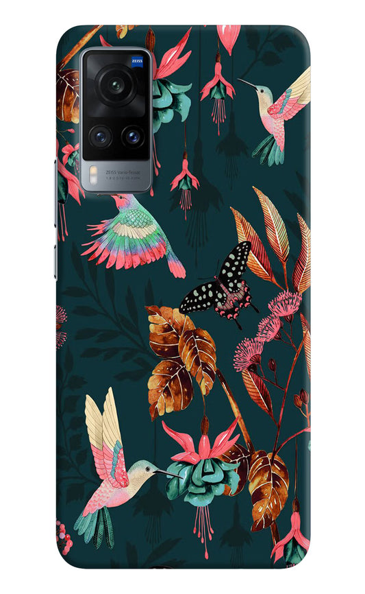 Birds Vivo X60 Hard Case Back Cover by Casekaro