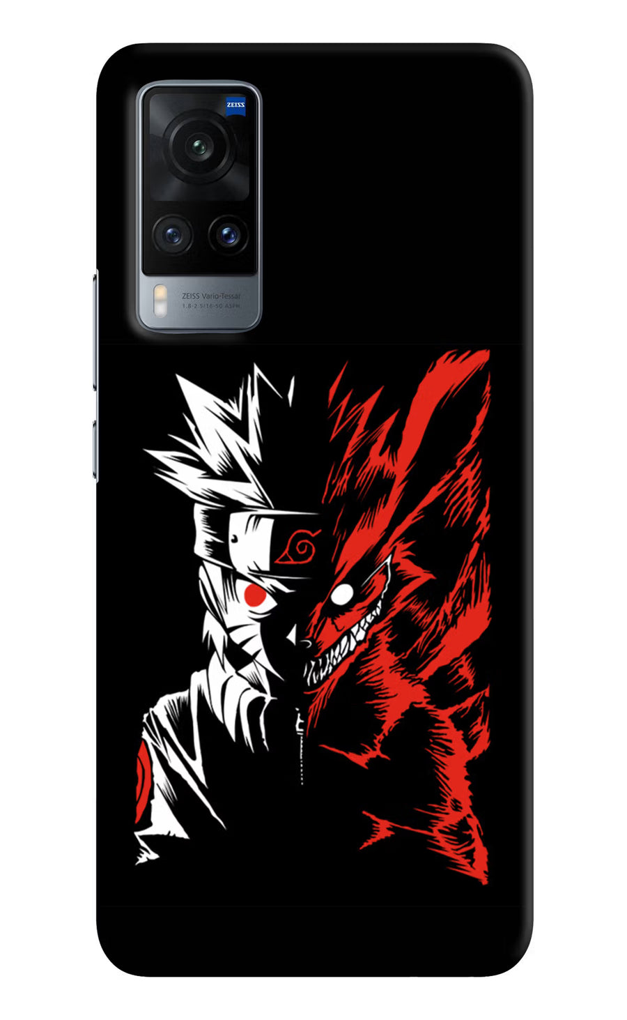 Naruto Two Face Vivo X60 Back Cover, Hard case