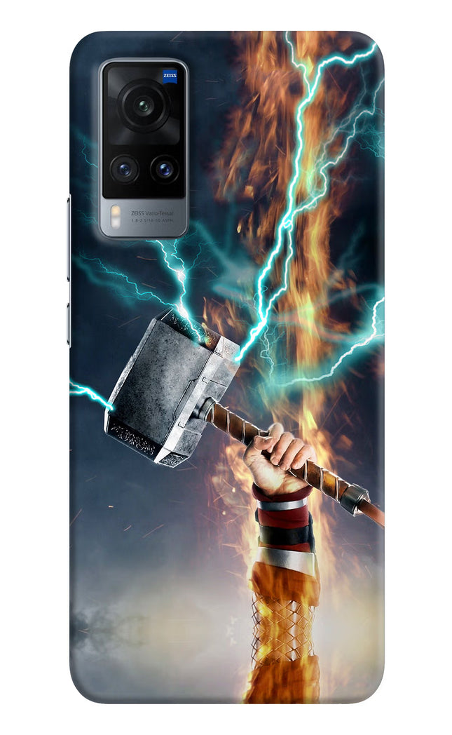 Thor Hammer Mjolnir Vivo X60 Hard Case Back Cover by Casekaro