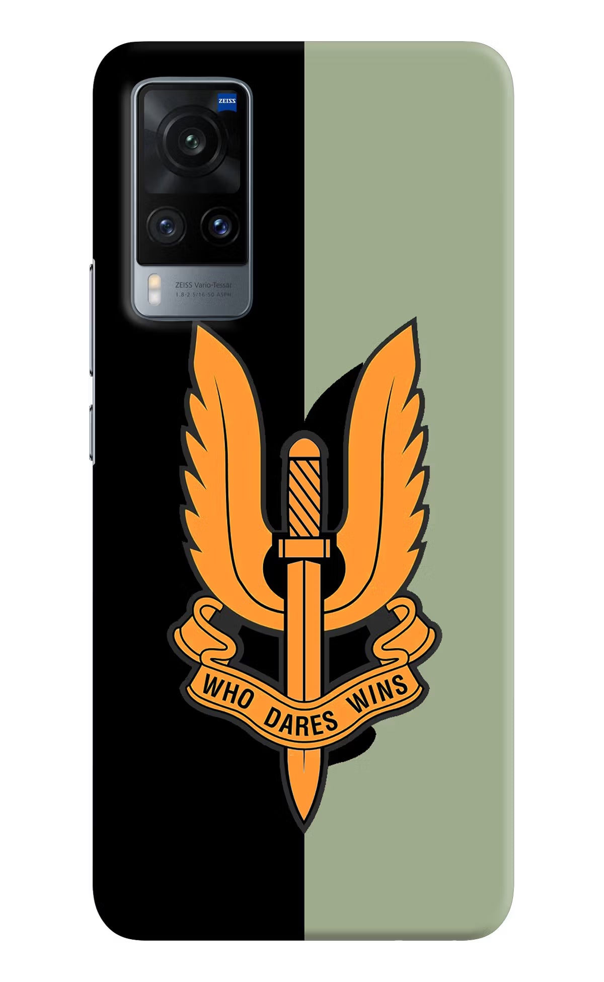 Balidan Logo Vivo X60 Hard Case Back Cover by Casekaro