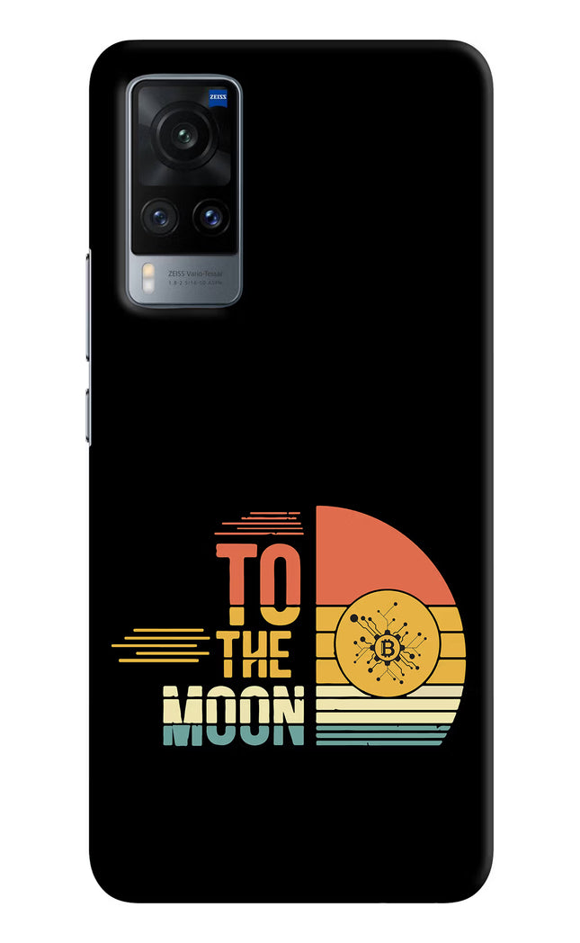 To the Moon Vivo X60 Hard Case Back Cover by Casekaro