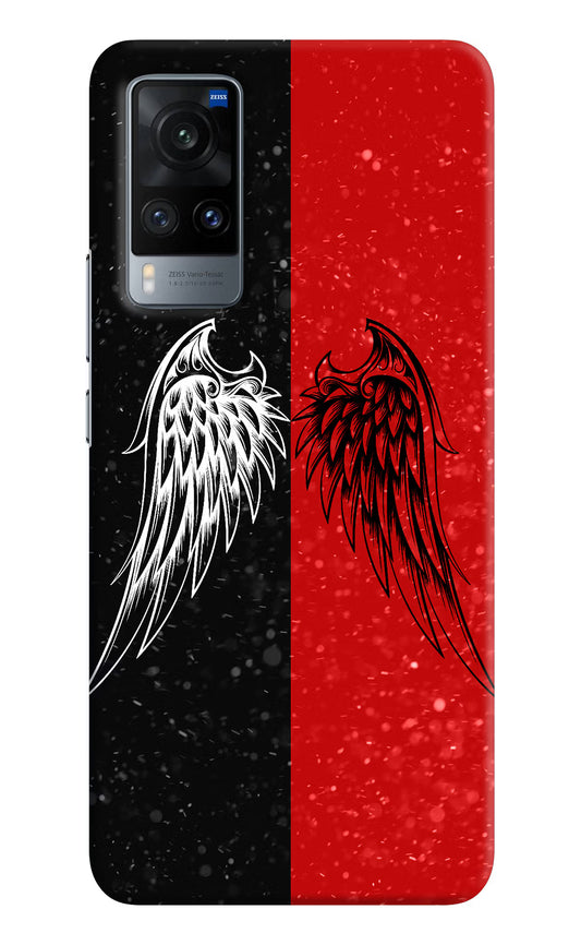 Wings Vivo X60 Hard Case Back Cover by Casekaro